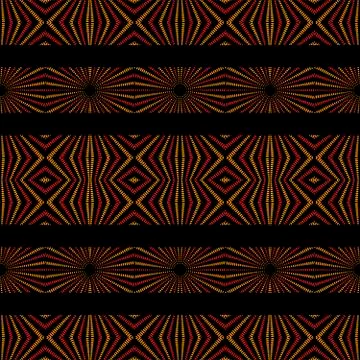 Tribal Geometric Vintage Pattern Stock Illustration