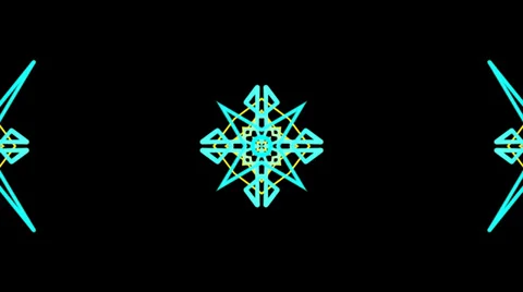Tribal line tile Stock Footage 32432940