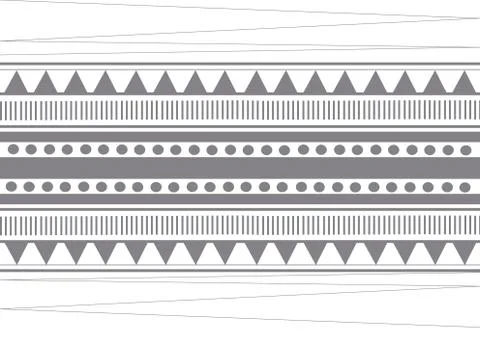 Tribal pattern background vector Stock Illustration