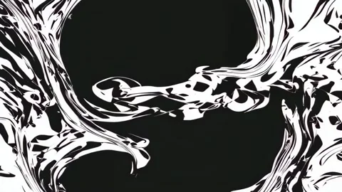 Tribal Pattern In Black And White 4 Vídeo Stock 280062275