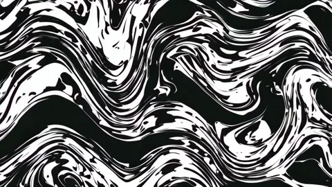 Tribal Pattern In Black And White 6 Vídeo Stock 280113671