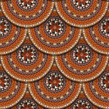Tribal pattern Illustrazione stock