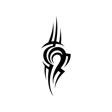 Tribal pattern tattoo vector art design,tattoo tribal abstract sleeve, sketch Illustrazione stock