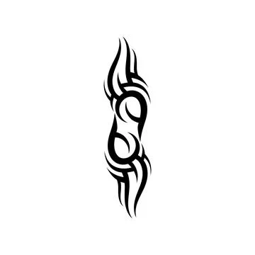Tribal pattern tattoo vector art design,tattoo tribal abstract sleeve, sketch Illustrazione stock
