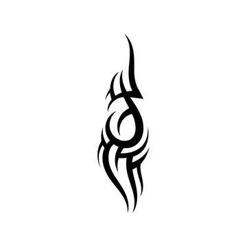 Tribal pattern tattoo vector art design,tattoo tribal abstract sleeve, sketch 스톡 일러스트
