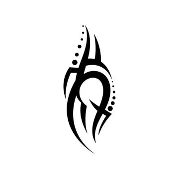 Tribal pattern tattoo vector art design,tattoo tribal abstract sleeve, sketch Illustrazione stock