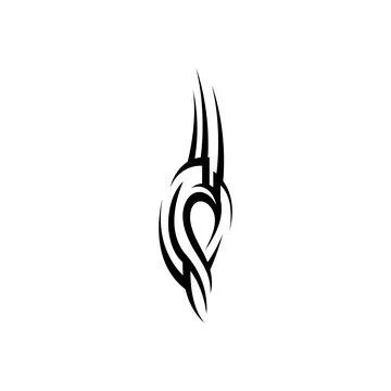 Tribal pattern tattoo vector art design,tattoo tribal abstract sleeve, sketch Illustrazione stock