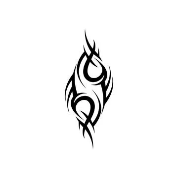 Tribal pattern tattoo vector art design,tattoo tribal abstract sleeve, sketch Illustrazione stock