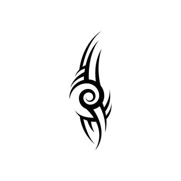 Tribal pattern tattoo vector art design,tattoo tribal abstract sleeve, sketch Stockillustratie