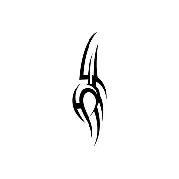 Tribal pattern tattoo vector art design,tattoo tribal abstract sleeve, sketch Illustrazione stock