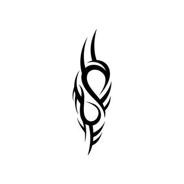 Tribal pattern tattoo vector art design,tattoo tribal abstract sleeve, sketch 스톡 일러스트