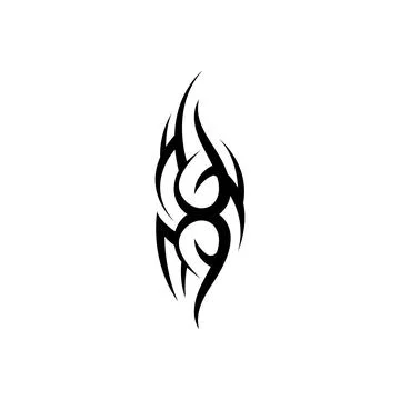 Tribal pattern tattoo vector art design,tattoo tribal abstract sleeve, sketch Stock Illustration
