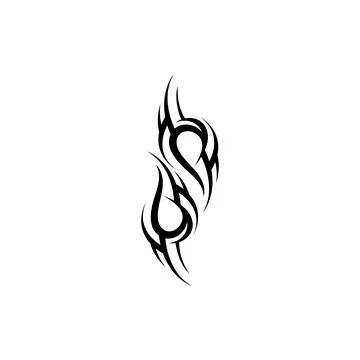 Tribal pattern tattoo vector art design,tattoo tribal abstract sleeve, sketch Stock Illustration