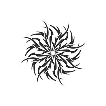 Tribal pattern tattoo vector art design,tattoo tribal abstract sleeve, sket.. Stock Illustration
