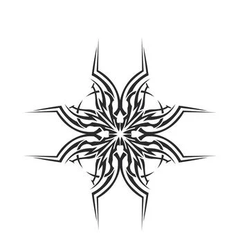 Tribal pattern tattoo vector art design,tattoo tribal abstract sleeve, sket.. Stockillustratie