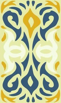 Tribal pattern Vector ethnic background Stock Illustration