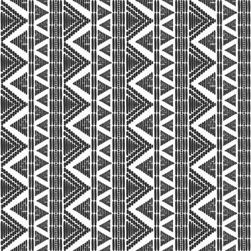 Tribal pattern vector seamless Stock Illustration