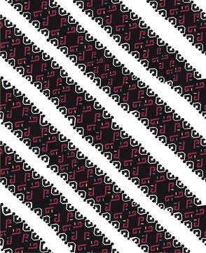 Tribal seamless pattern. Colorful abstract background. Hand drawn vector Illustrazione stock