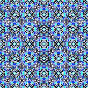 Tribal Seamless Pattern Illustration