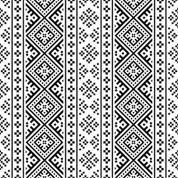 Tribal seamless pattern texture design vector Stock Illustration