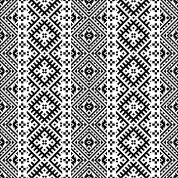 Tribal seamless pattern texture design vector Illustrazione stock