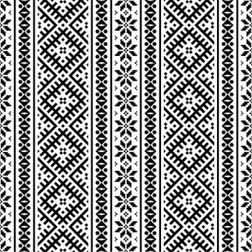 Tribal seamless pattern texture design vector Illustrazione stock