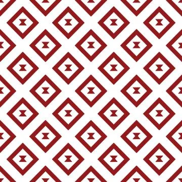 Tribal seamless  vector pattern background. Stock Illustration