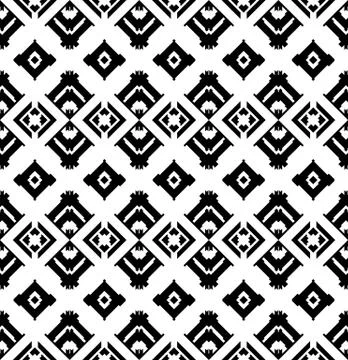 Tribal style seamless pattern Stock Illustration