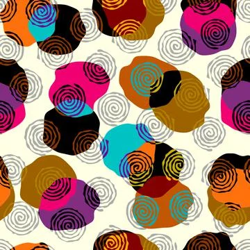 Tribal style seamless pattern. Vector image Illustrazione stock