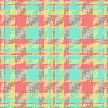 Tribal tartan pattern check, multicolor vector seamless texture. Silk texti.. Stock Illustration