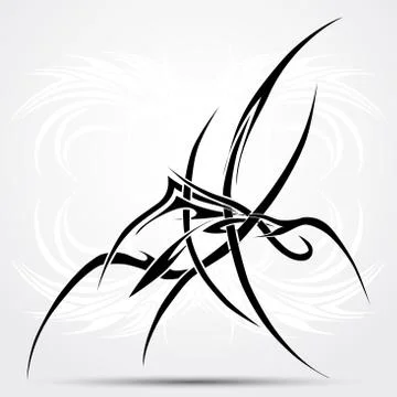 Tribal tattoo Stock-Illustration