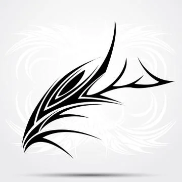 Tribal tattoo Stock-Illustration
