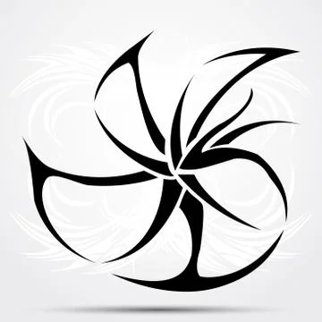 Tribal tattoo Illustrazione stock