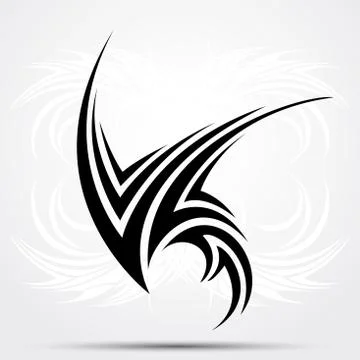 Tribal tattoo Stock-Illustration