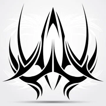 Tribal tattoo Stock Illustration