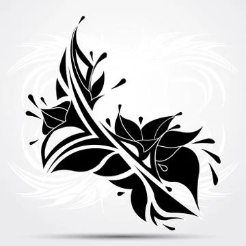 Tribal tattoo Stock Illustration