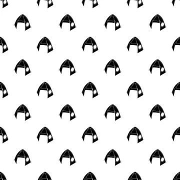 Tribal tent pattern seamless Stock Illustration