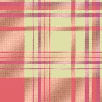 Tribal textile vector tartan, top seamless background check. Subtle fabric .. Stock Illustration