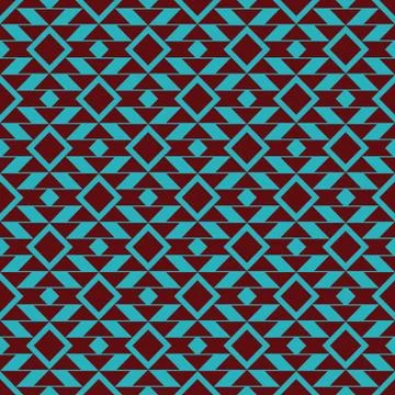 Tribal vector seamless pattern background. Stock Illustration
