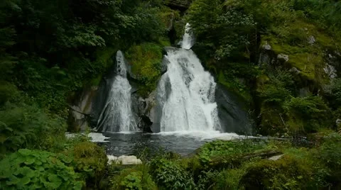 Triberg waterfalls Stock Footage 18194333