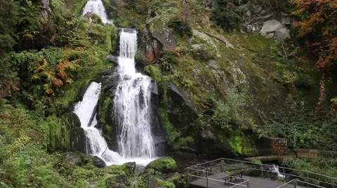 TRIBERG WATERFALLS Stock Footage 43183659