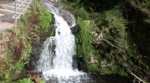 Triberg waterfalls - Germany Stock Footage 43186004