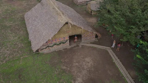 Tribo Tndígena Stock Footage