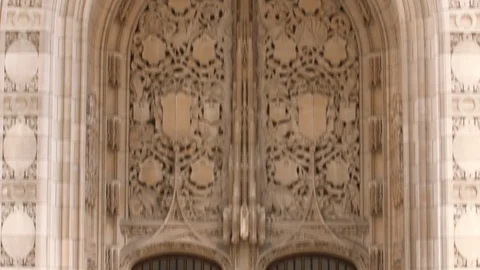 TRIBUNE TOWER CROWD 스톡 동영상 95876922