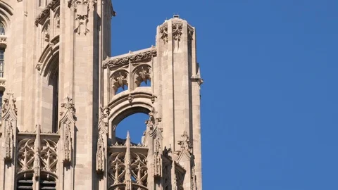 TRIBUNE TOWER OTHERSIDE Video stock 95877792