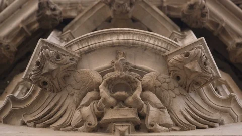 TRIBUNE TOWER SHOUTING Video stock 95878382