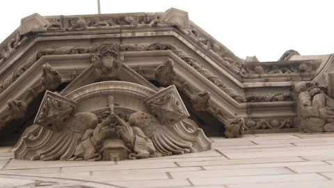 TRIBUNE TOWER ZOOM Video stock 95879181
