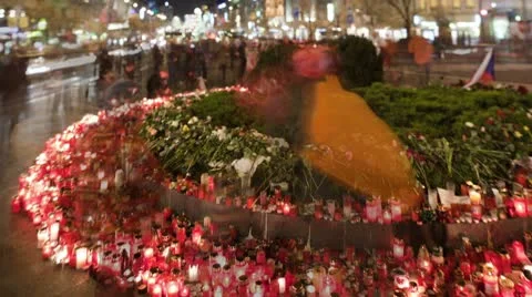 Tribute to Vaclav Havel Stock-Footage 10796869