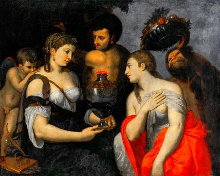 Tribute to venus.. Stock Illustration