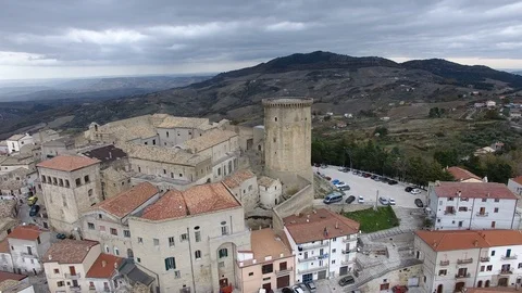 Tricarico drone shot Video stock 106071795